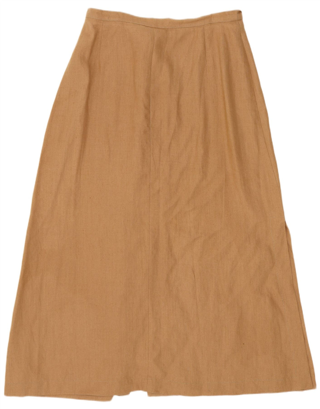Max Mara Jupe portefeuille pour femme UK 16 Large W30 Lin beige
