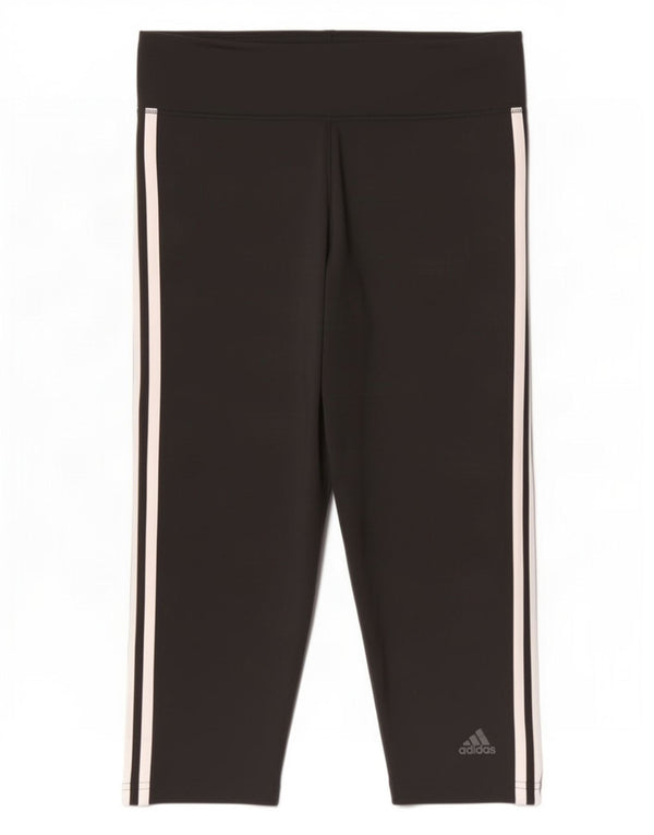 Adidas Climalite Leggings UK 16/18 Large Noir Polyester