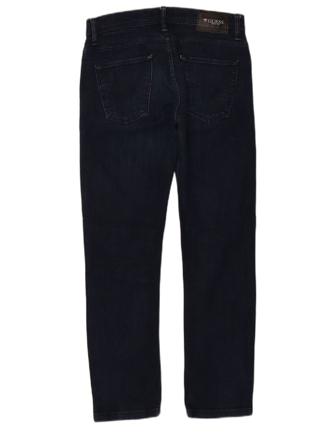 GUESS Jean Slim Homme W29 L28 Bleu Marine Coton
