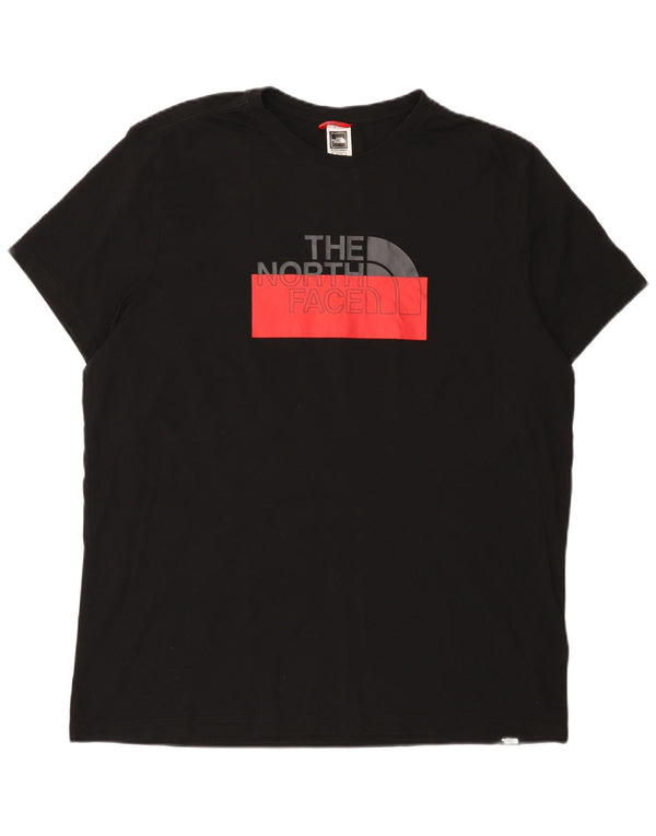 The North Face T-Shirt Graphique Homme Top XL Noir Coton