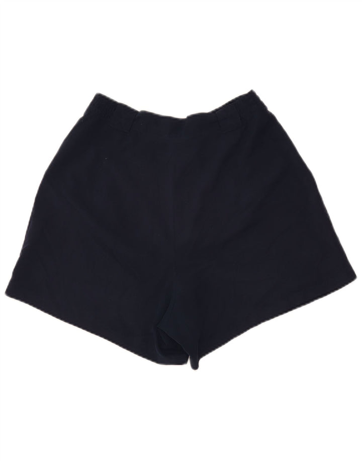 LOTTO Short chino taille haute pour femme UK 12 Bleu marine moyen