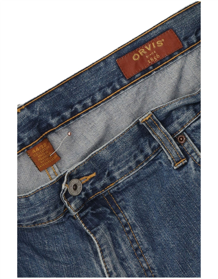 Orvis Jean droit homme W44 L30 bleu coton