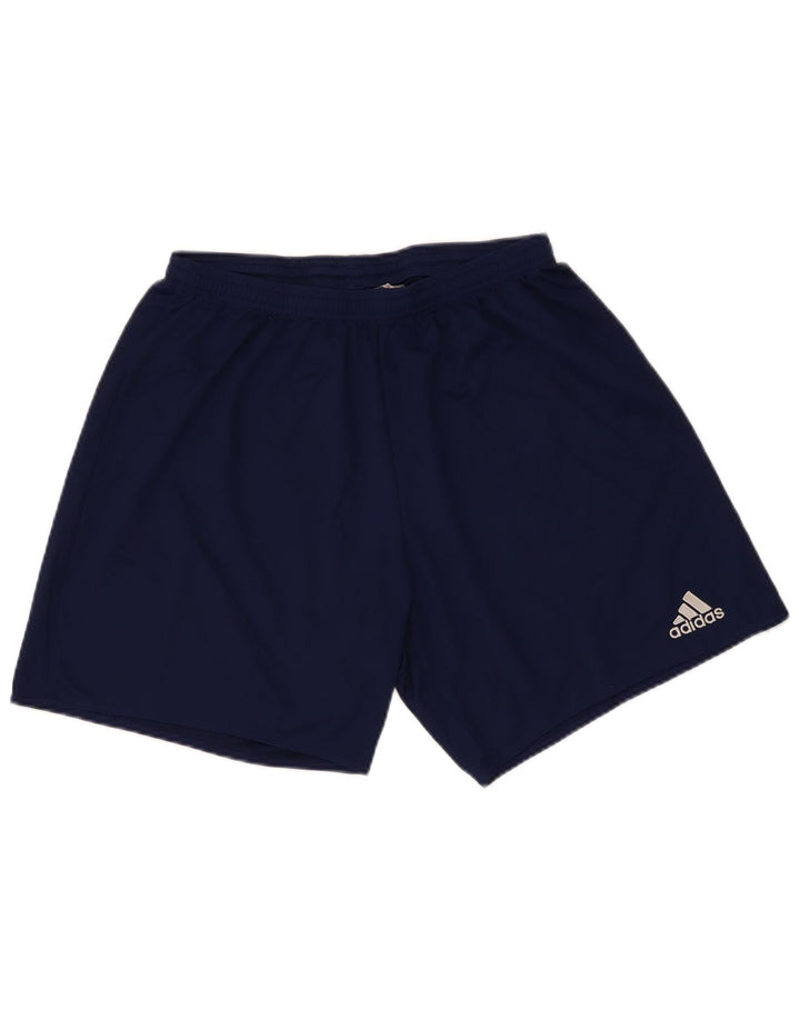 Adidas Short de sport pour homme Grand bleu marine Polyester