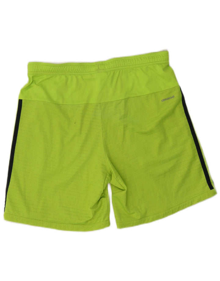 Adidas Hommes Climacool Sport Shorts Grand Vert Polyester