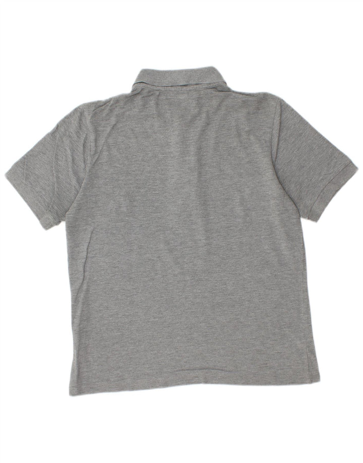 Kappa Polo Homme Gris Moyen Coton