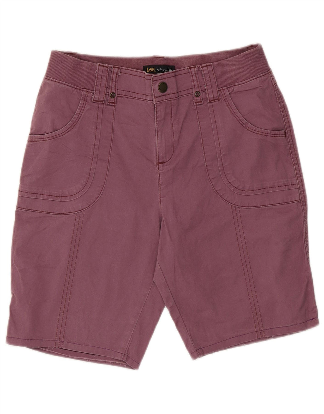 Lee Short décontracté pour femme Coupe décontractée US 4 Small W28 Violet Coton