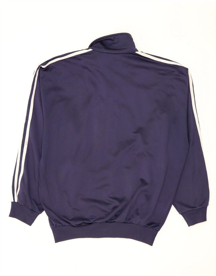 Adidas Veste de survêtement pour homme XL Bleu marine Polyester