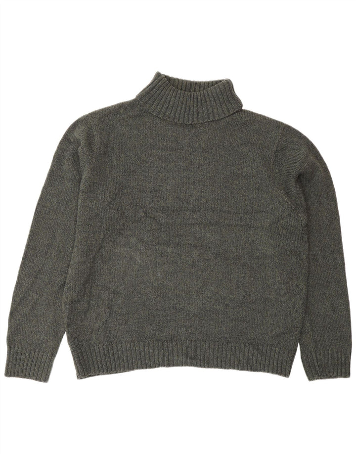 Marks & Spencer Pull col roulé pour homme en acrylique vert Taille L