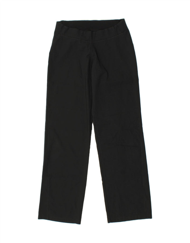 COLUMBIA Womens Tracksuit Trousers UK 14 Medium  Black Polyester Vintage Columbia and Second-Hand Columbia from Messina Hembry 