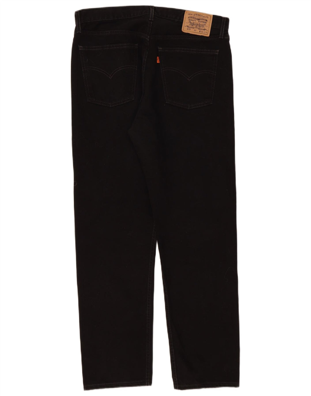 Levi's Jean Droit 615 Homme Noir W36 L30 Coton