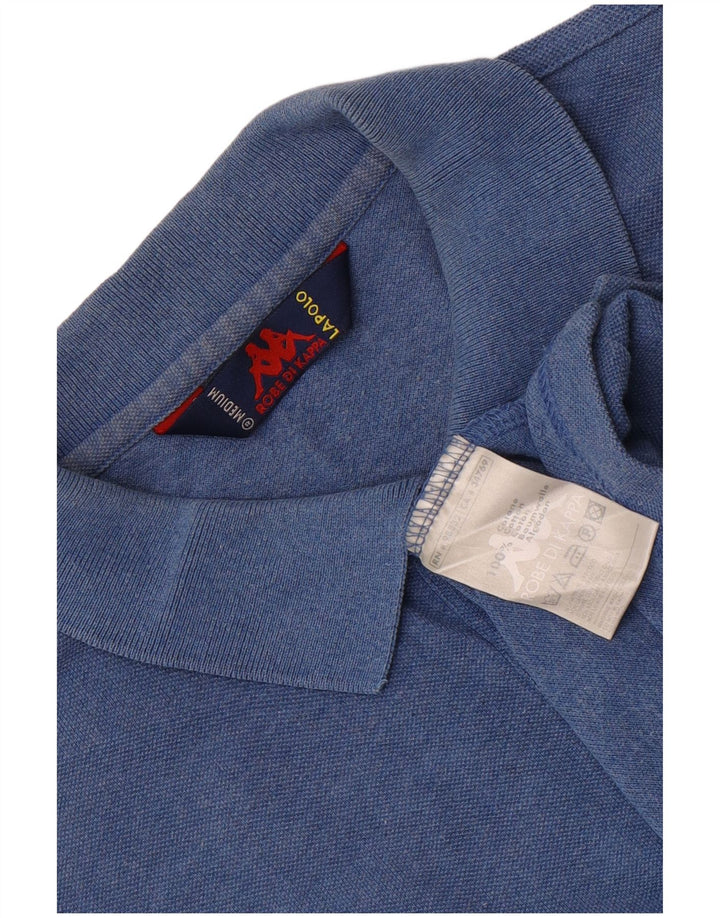 Kappa Polo Homme Bleu Moyen Coton