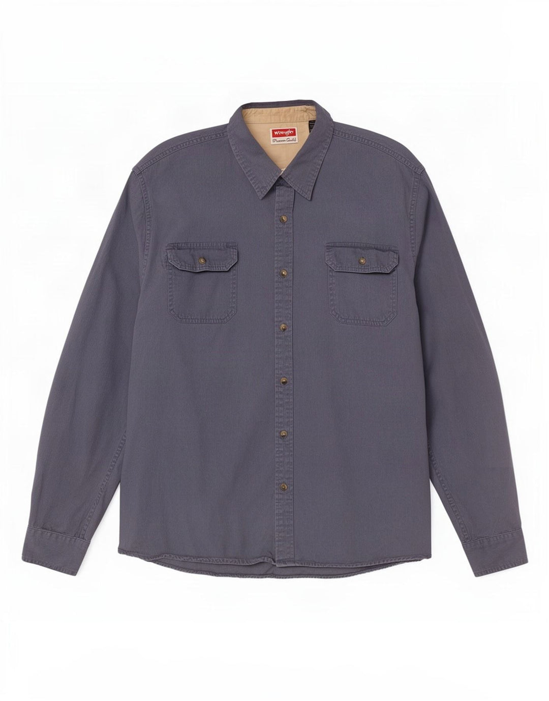 Wrangler Chemise Homme 2XL Bleu Coton