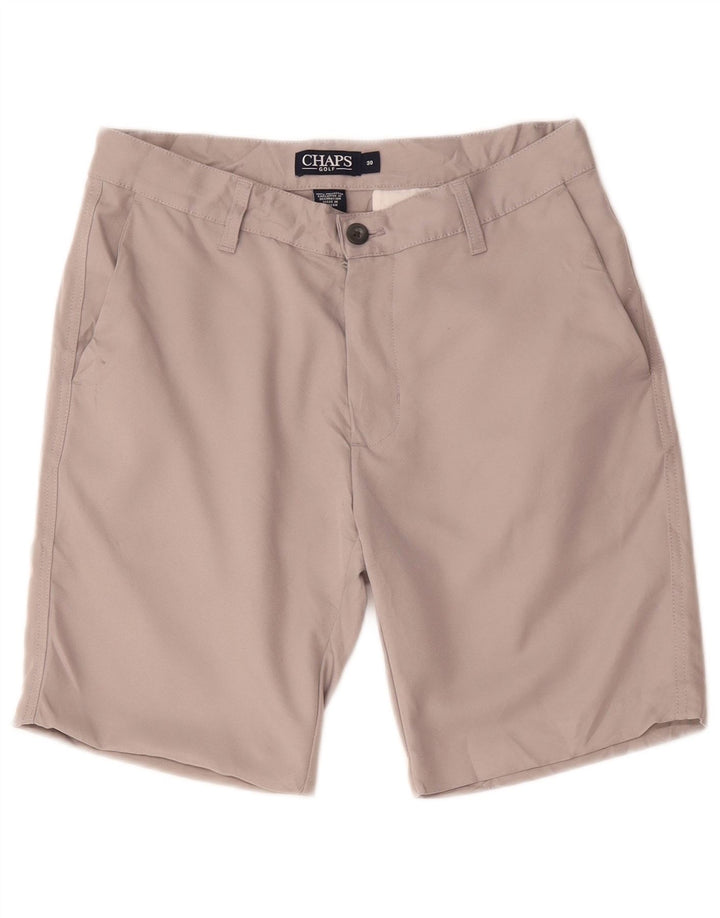 Chaps Short Chino Homme W30 Gris Moyen Polyester