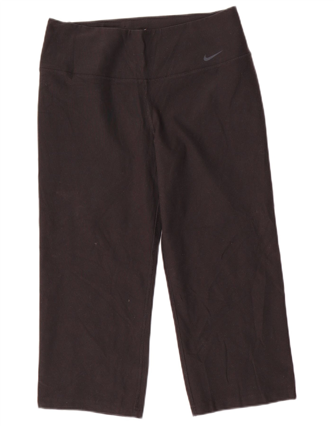 NIKE Legging Capri Dri Fit pour femme UK 12 Polyester noir moyen
