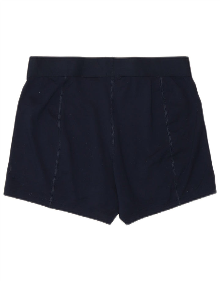 NIKE Short de sport Dri Fit pour femme UK 14 Large Bleu marine Polyester