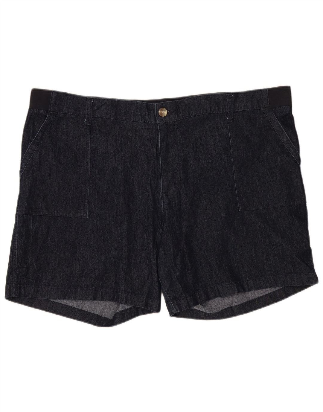 Lee Bermuda taille moyenne pour femme, coupe régulière, W44 3XL, bleu marine