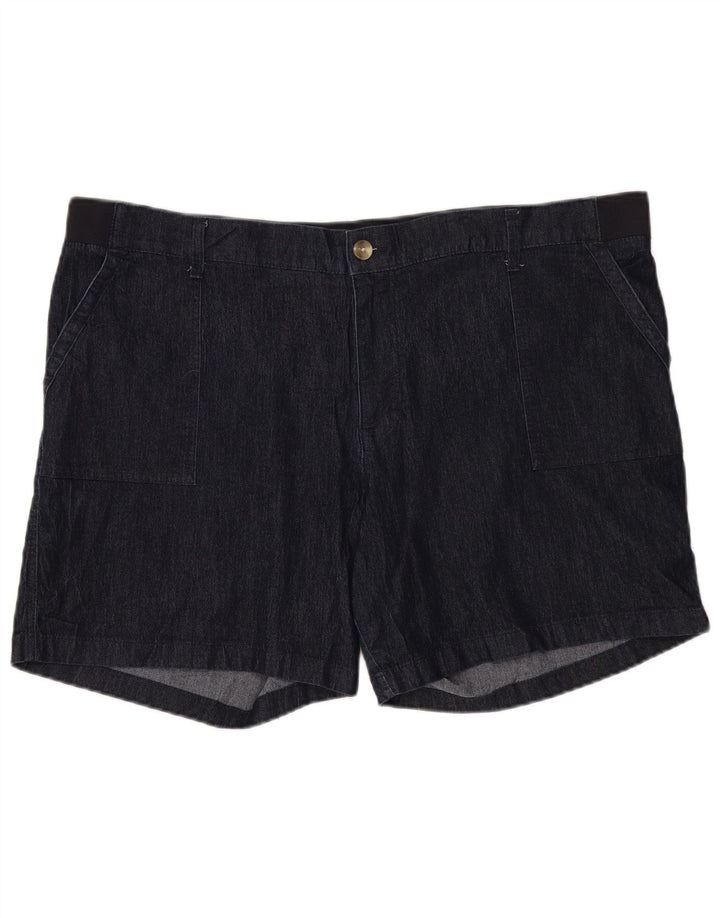 Lee Bermuda taille moyenne pour femme, coupe régulière, W44 3XL, bleu marine