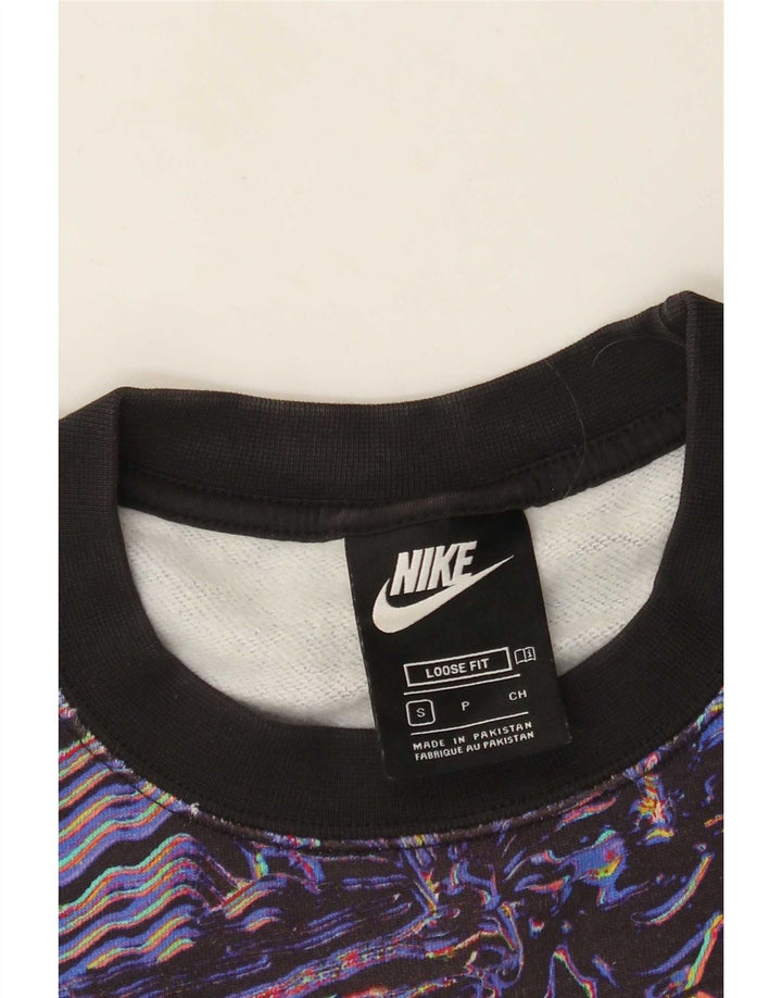 Sweat-shirt Nike à motif abstrait pour homme, petit, multicolore, sport