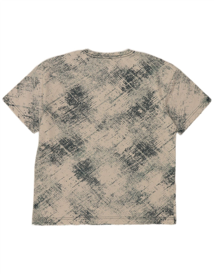 Converse T-shirt graphique pour garçon 12-13 ans Grand carreaux blanc cassé