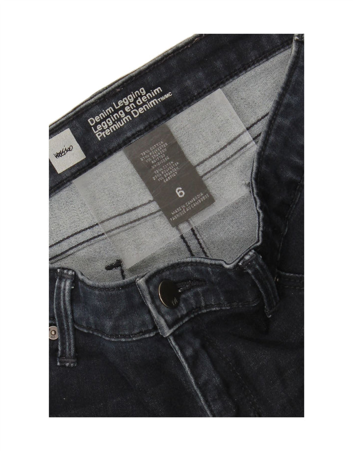 MOSSIMO Womens Jegging Casual Trousers US 6 Medium W30 L29 Navy Blue Vintage Mossimo and Second-Hand Mossimo from Messina Hembry 