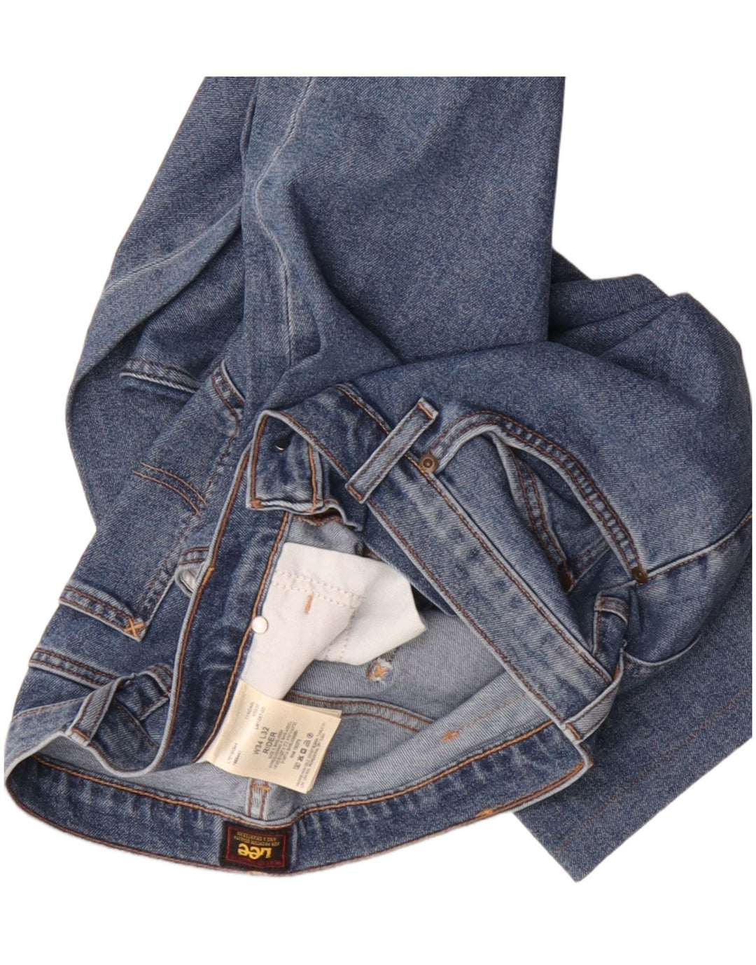 Lee Jean droit homme W34 L32 bleu coton