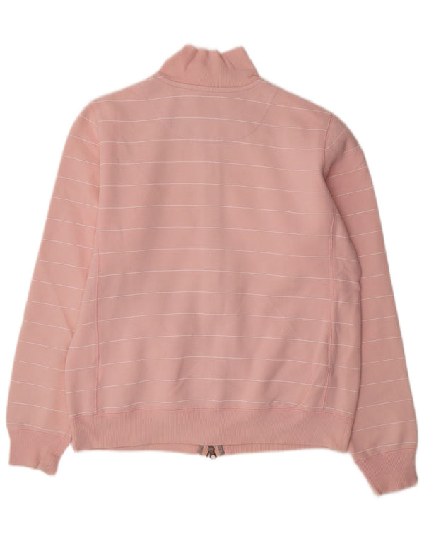 Nike Veste de survêtement pour femme UK 16/18 Grand coton rayé rose
