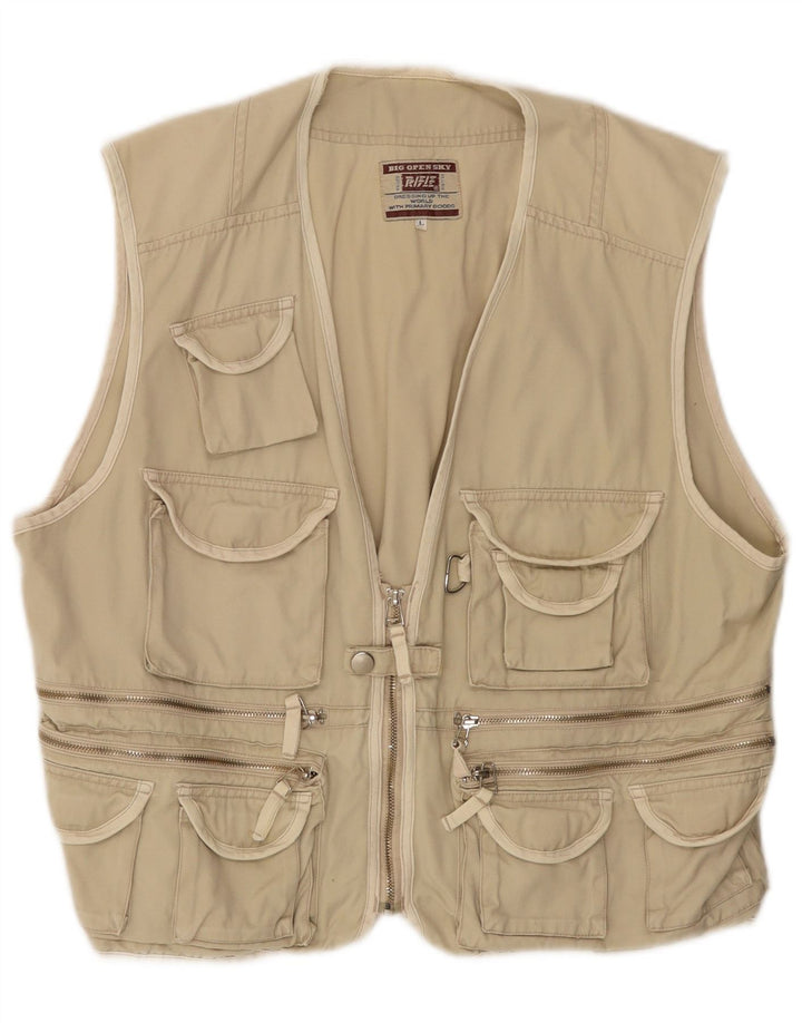 Rifle Gilet utilitaire pour homme UK 40 Large Beige