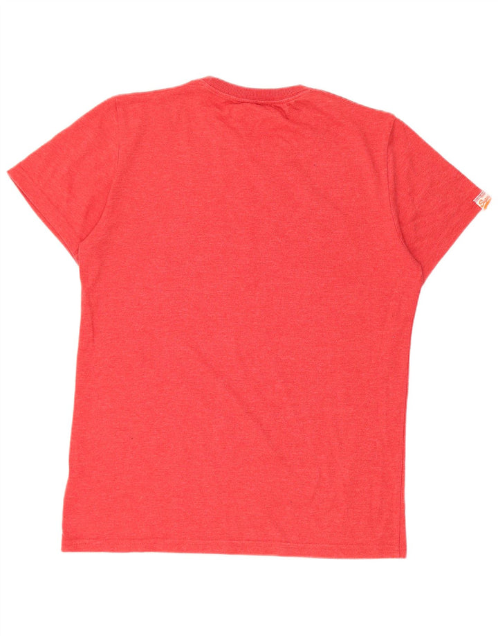 Superdry T-Shirt Graphique Homme Grand Rouge Polyester