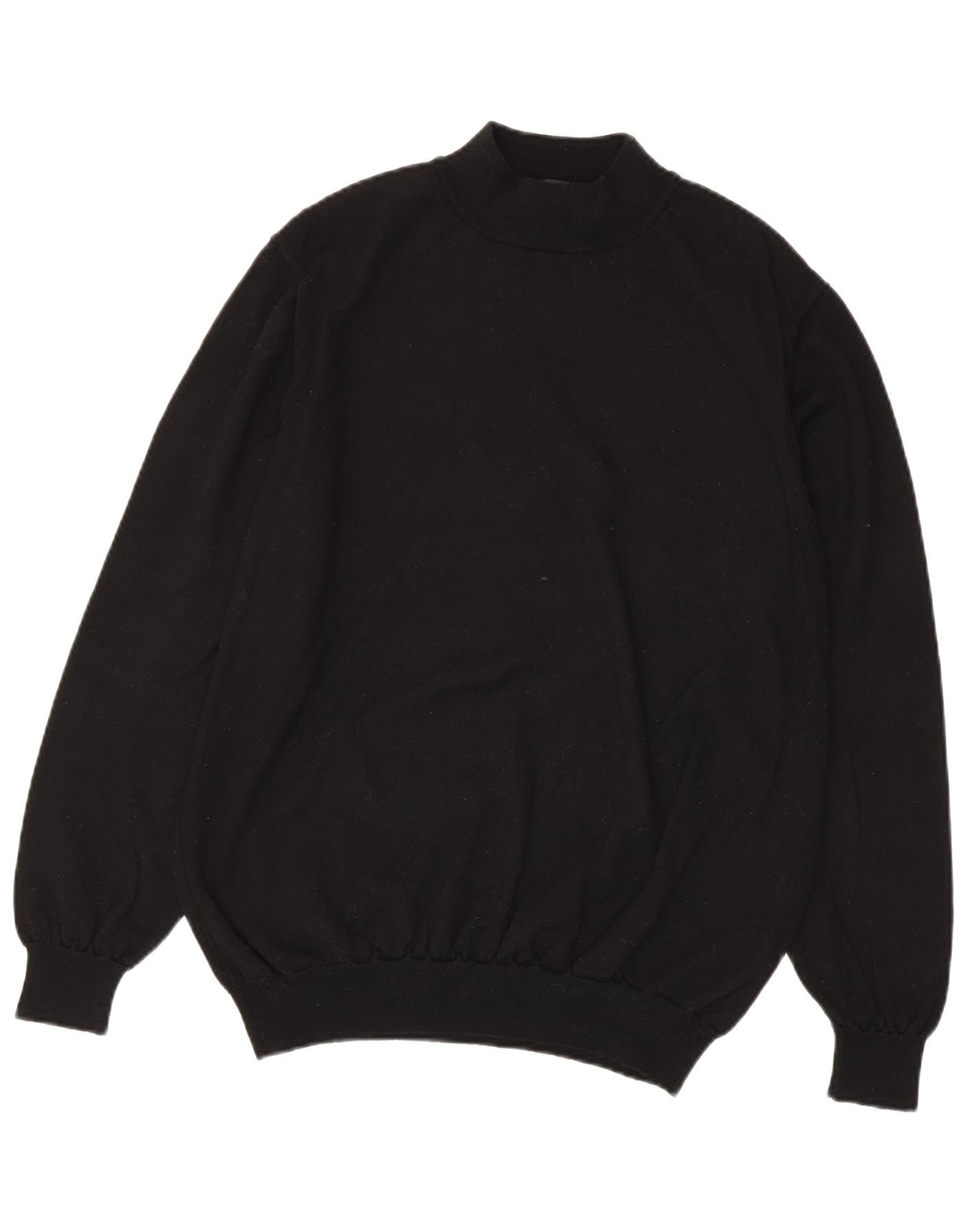 Hugo Boss Pull col roulé pour homme 3XL Laine vierge noire