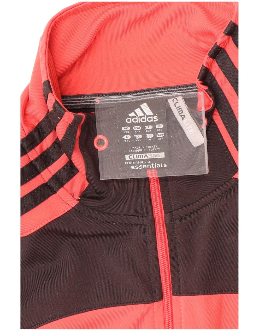 ADIDAS Veste de survêtement Clima 365 pour femme UK 20 2XL Rose Colourblock