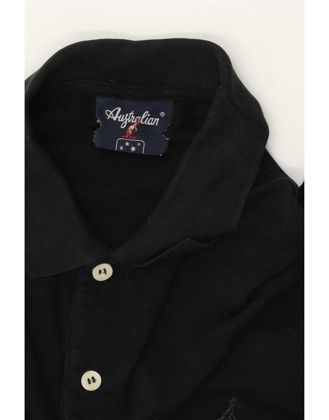 AUSTRALIAN L'ALPINA Polo Homme IT 50 Medium Noir