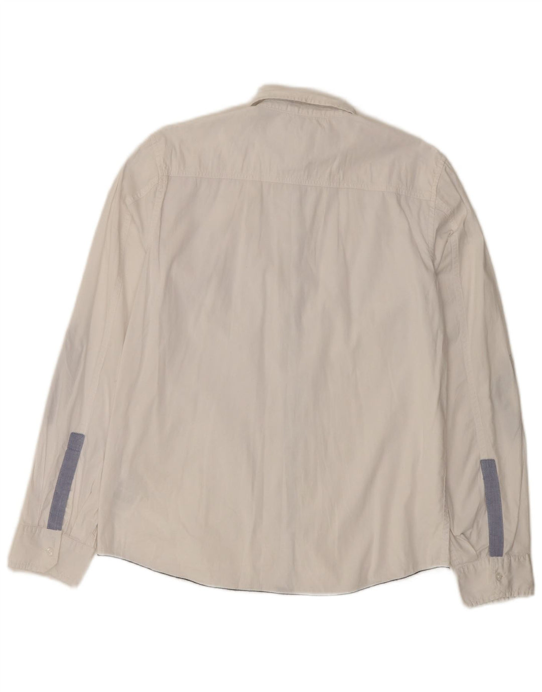 Guess Chemise Femme UK 16 Large Blanc Coton