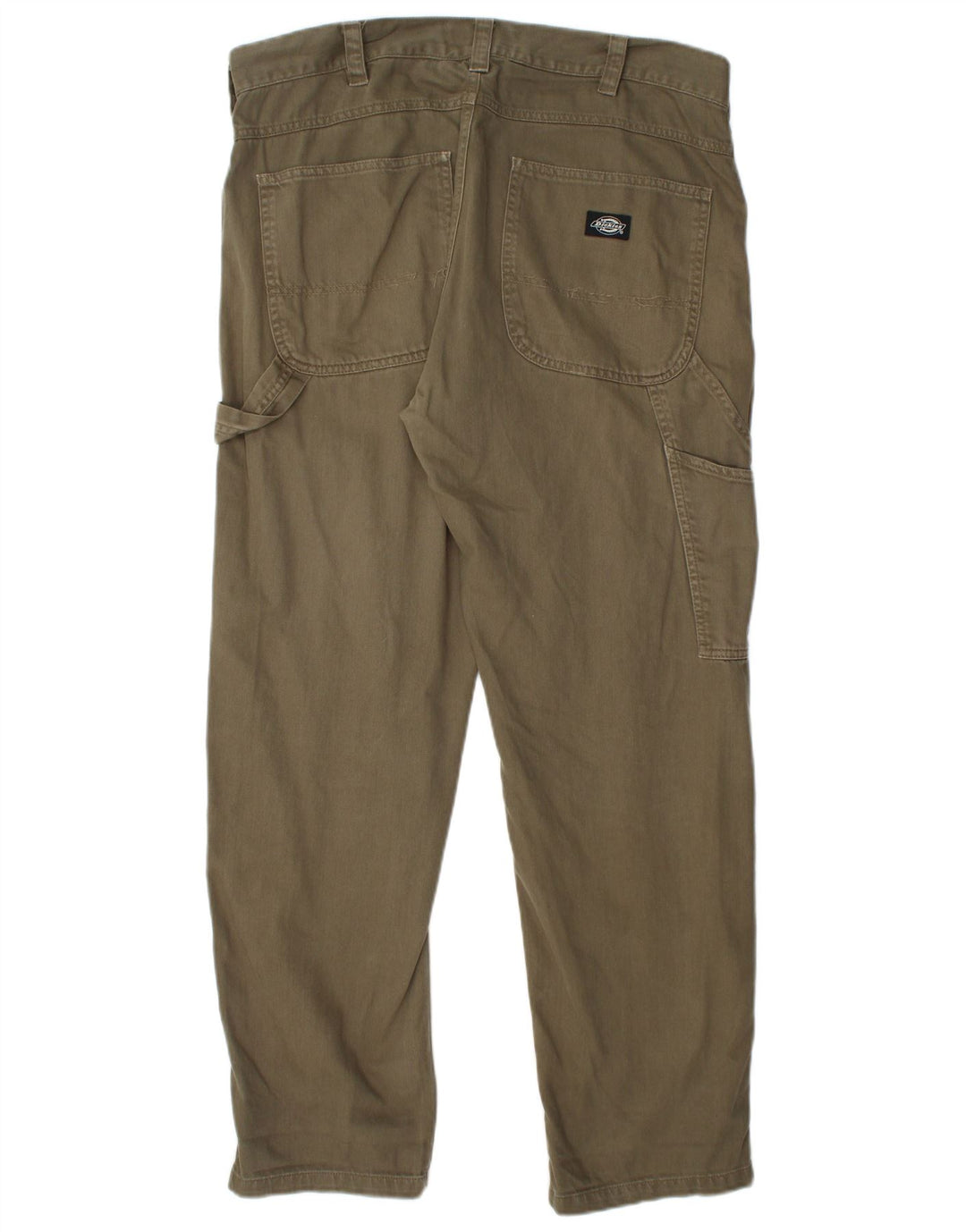 DICKIES Pantalon Cargo Droit Homme W34 L32 Kaki Coton