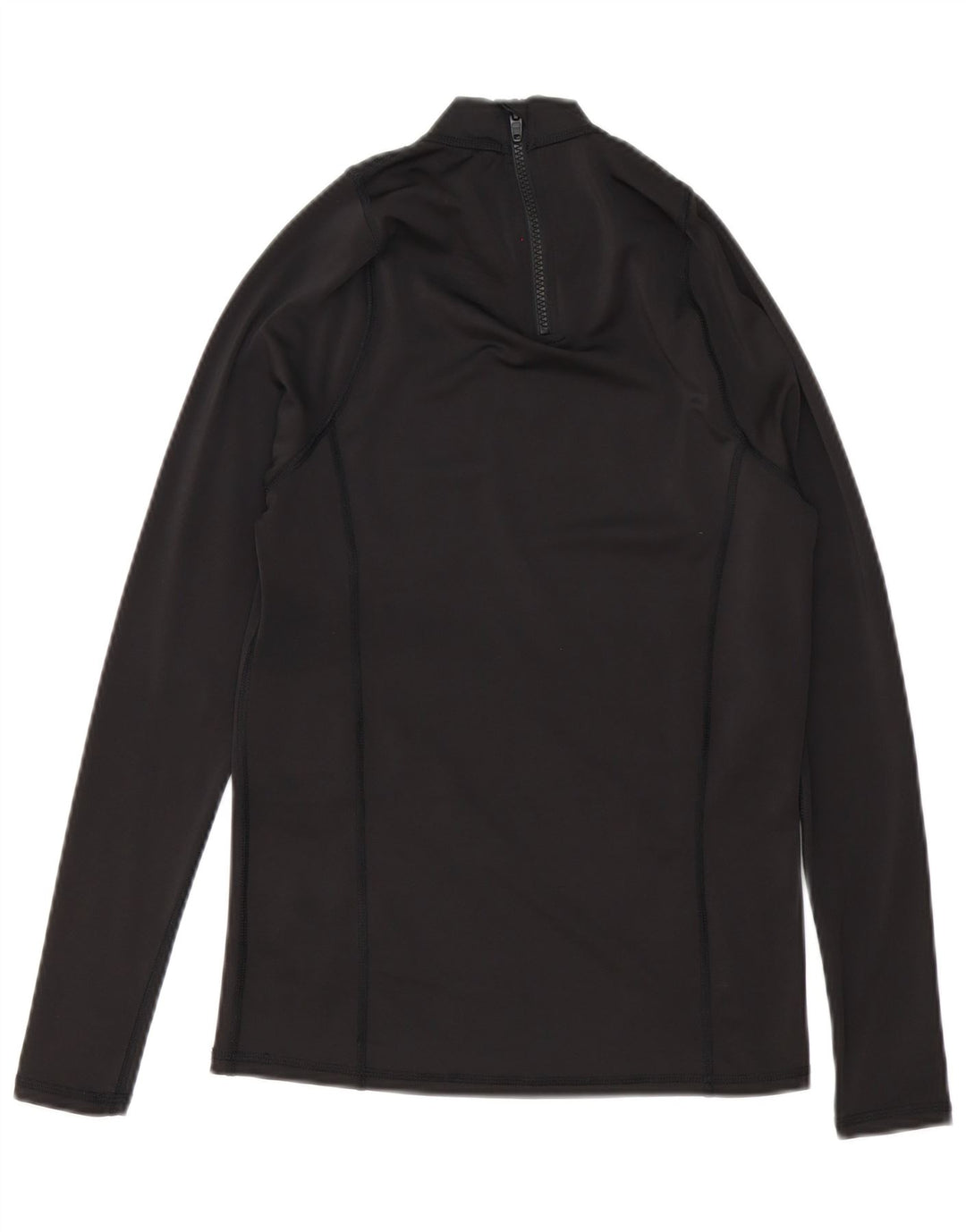 Mistral Mens Graphic Zip Neck Pull Survêtement Top Petit Noir Polyester