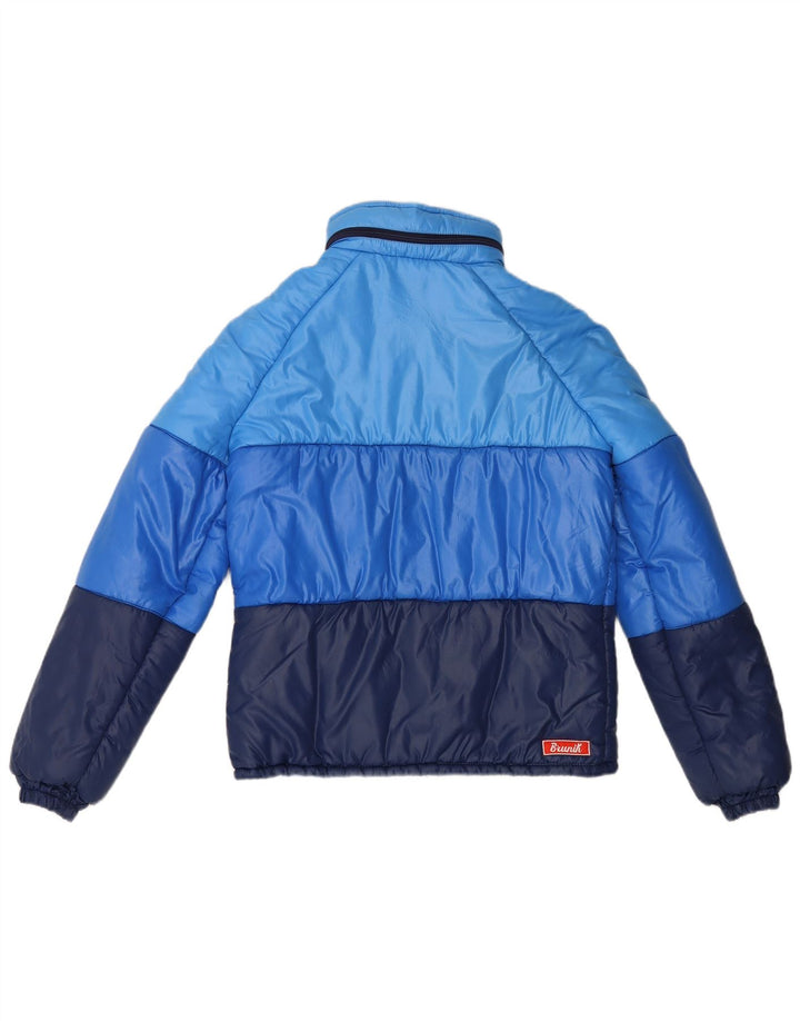 Veste matelassée Femme Brunik IT 48 XL Bleu Colorblock Polyamide