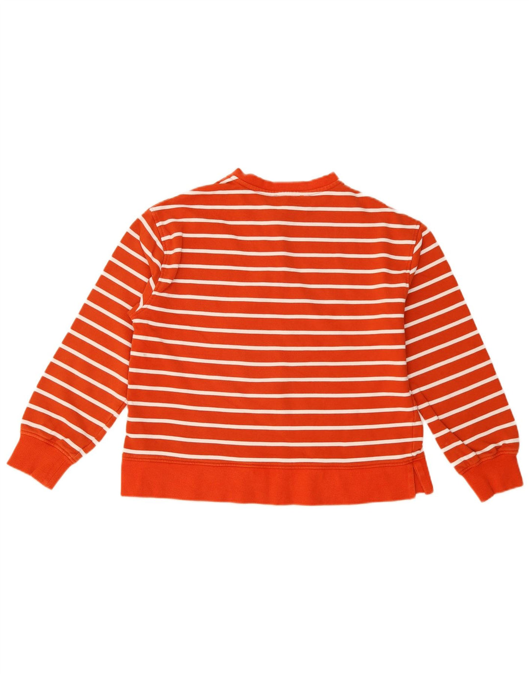 Marks & Spencer Sweat-shirt pour femme UK 44 Rayé orange moyen