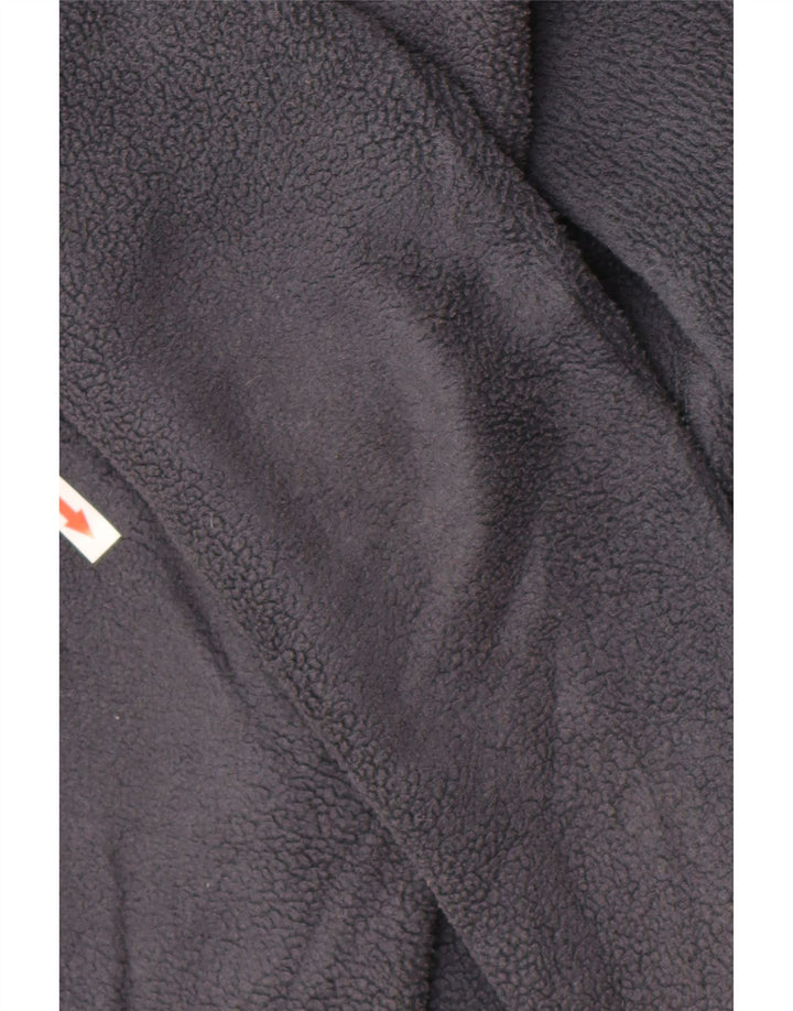Quiksilver Veste polaire à capuche Roxy pour femme US 4 Small Bleu marine Polyester