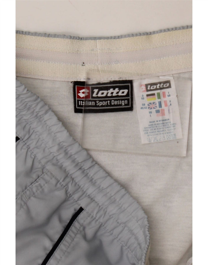 LOTTO Short de Sport Homme Grand Gris Polyester