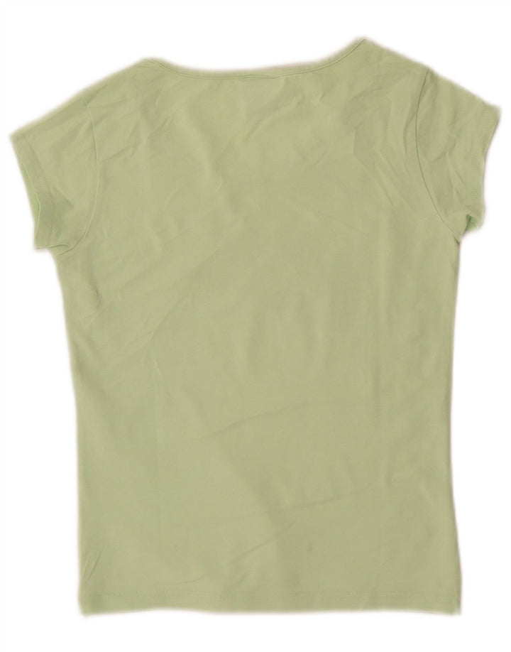 Nike T-shirt court graphique pour femme UK 8/10 Petit vert