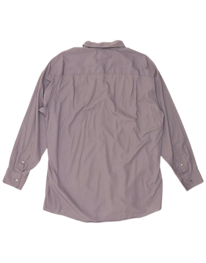 CALVIN KLEIN Chemise Homme Taille 16 Grand Bleu