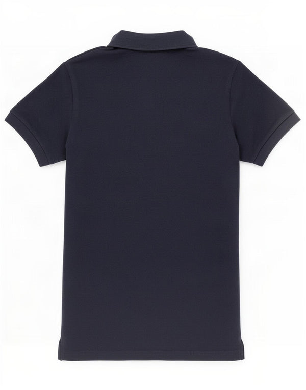 Polo Femme Lacoste EU 34 Small Bleu Marine Coton