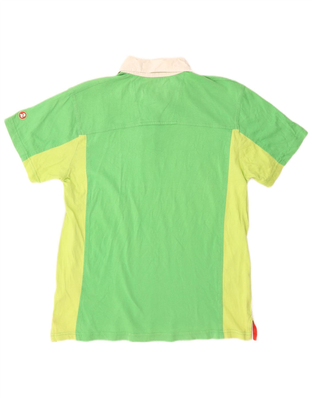 INVICTA Polo Homme Vert Moyen Colourblock Coton