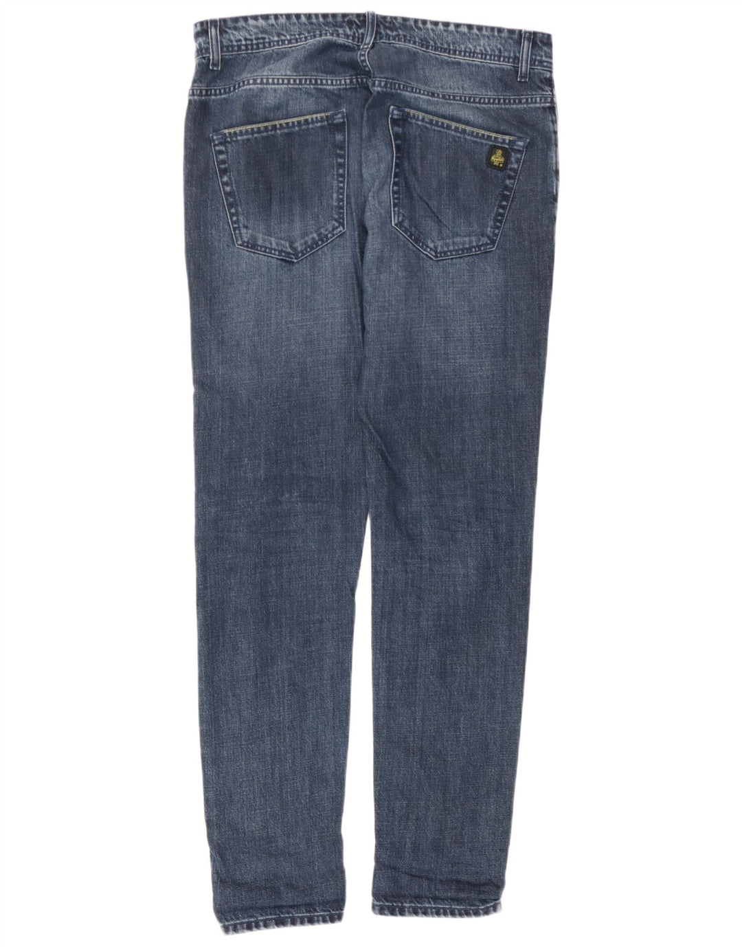 Refrigiwear Jean Slim Homme W34 L30 Bleu Marine Coton