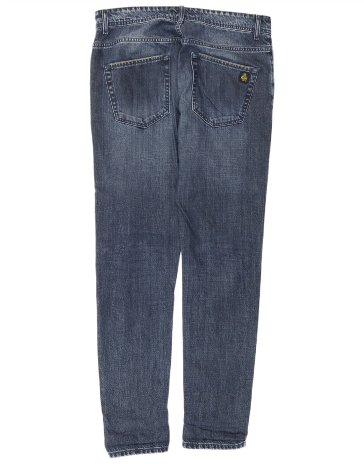 Refrigiwear Jean Slim Homme W34 L30 Bleu Marine Coton