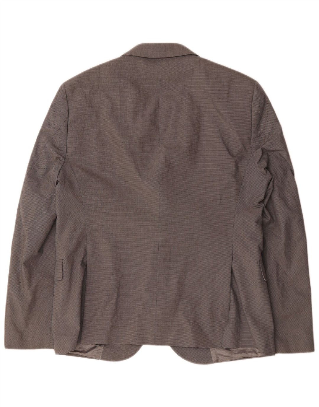 Daniele Alessandrini Veste Blazer 2 Boutons Homme IT 52 XL Pied-de-Poule Gris