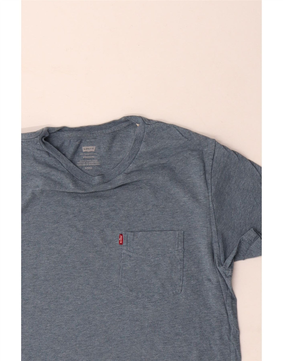 LEVI'S Tee-Shirt Standard Homme Bleu Moyen