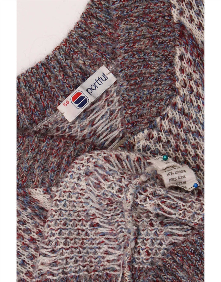 Sportful Pull à col boutonné pour homme IT 50 Medium Multicolore Rétro