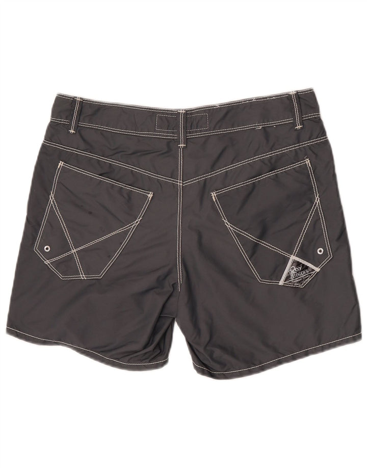 Roy Rogers Short de Bain Homme Gris Moyen Polyamide