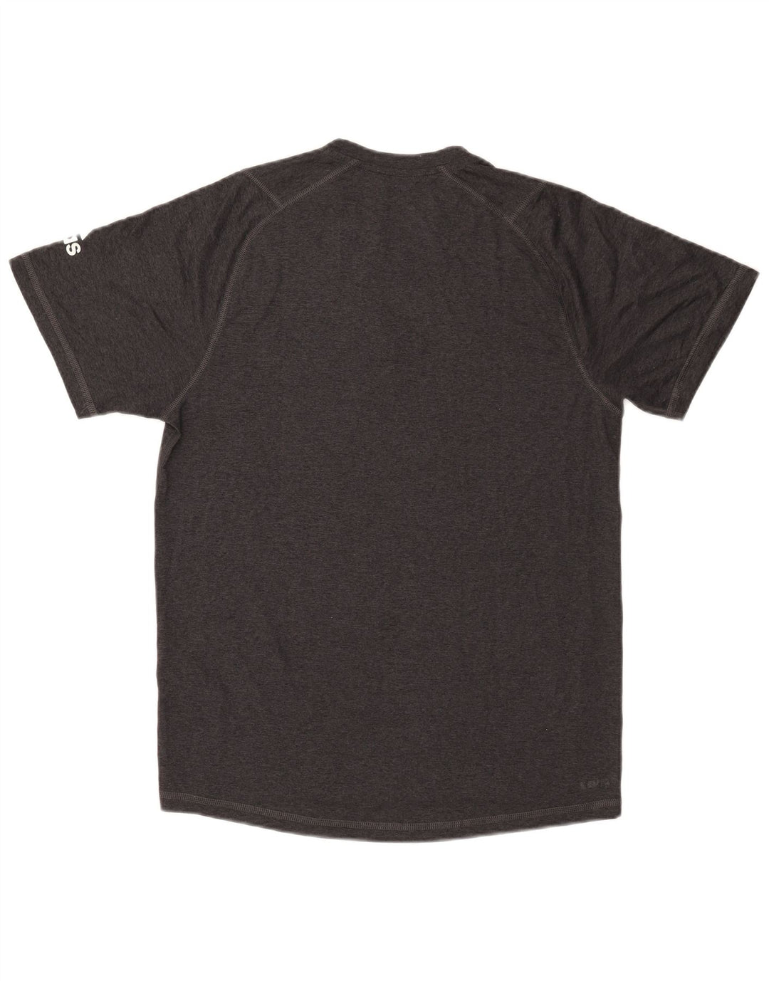 Adidas Hommes Aeroready Graphic T-Shirt Top Petit Gris Polyester