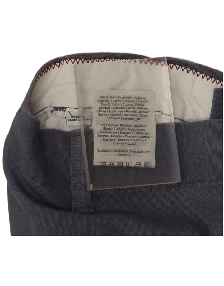 Jack & Jones Short Chino Homme Medium W32 Bleu Marine Coton